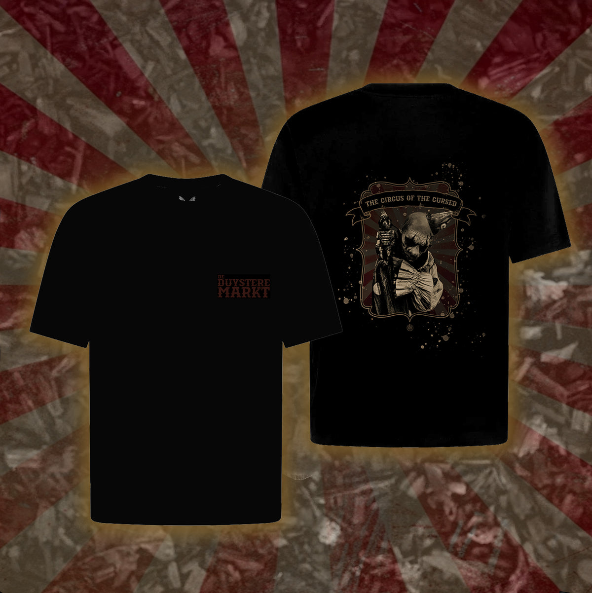 00. T-shirt CIRCUS – De Duystere Shop